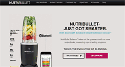 Desktop Screenshot of nutribullet.com
